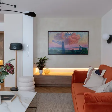 Apartament The Place To Be - 3br With Airco Paryż